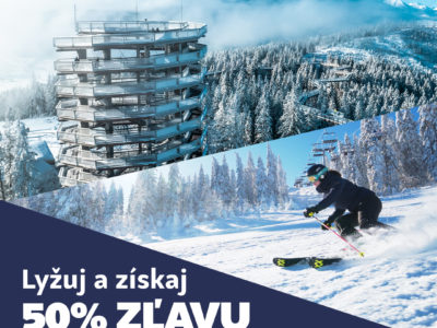 50% zľava na Chodník korunami stromov
